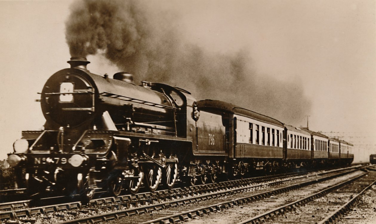 Az S.R. Southern Belle Pullman Express, 1930-as évek. alkotó: Unbekannt