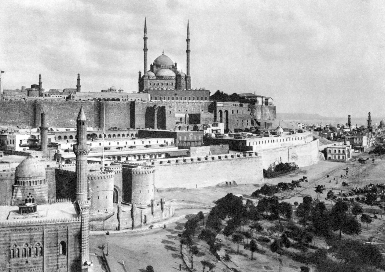 A Szaladin Citadella, Kairó, Egyiptom, 1920-as évek alkotó: Unbekannt