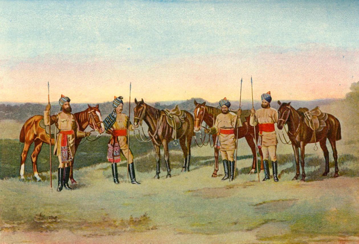 A második bengáli lándzsa, 1901. alkotó: Unbekannt