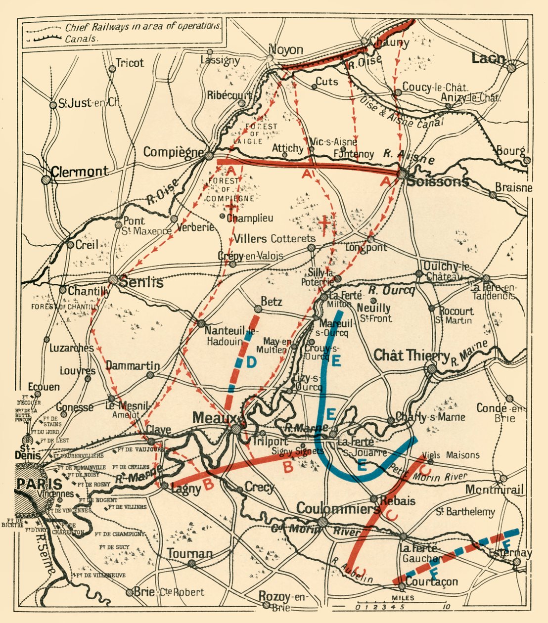 A nagy visszavonulás második szakasza...1914, c1920. alkotó: Unbekannt