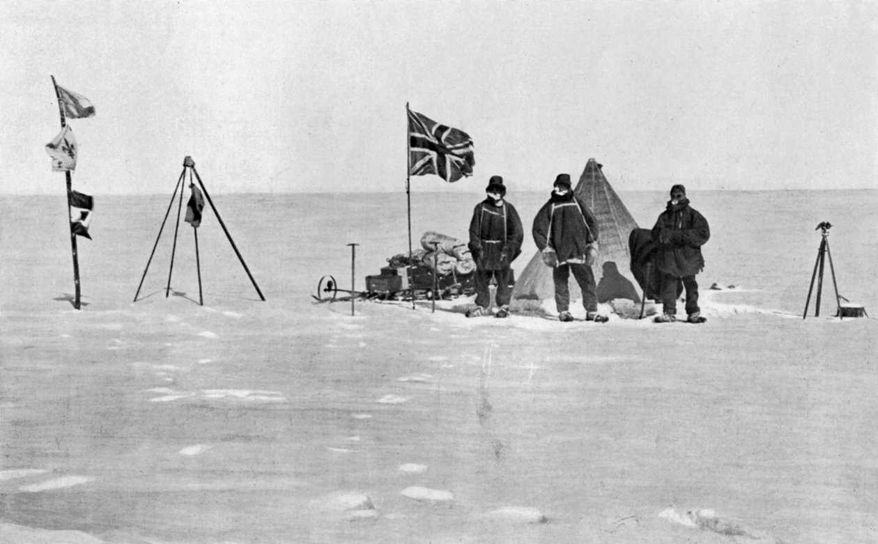 Shackleton tábor, Antarktisz, 1908 karácsonya alkotó: Unbekannt