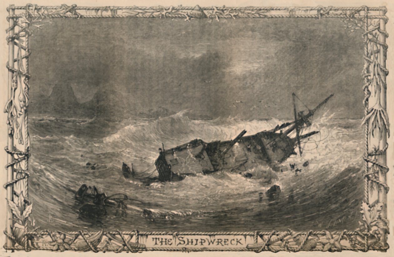A hajótörés, 1870 alkotó: Unbekannt