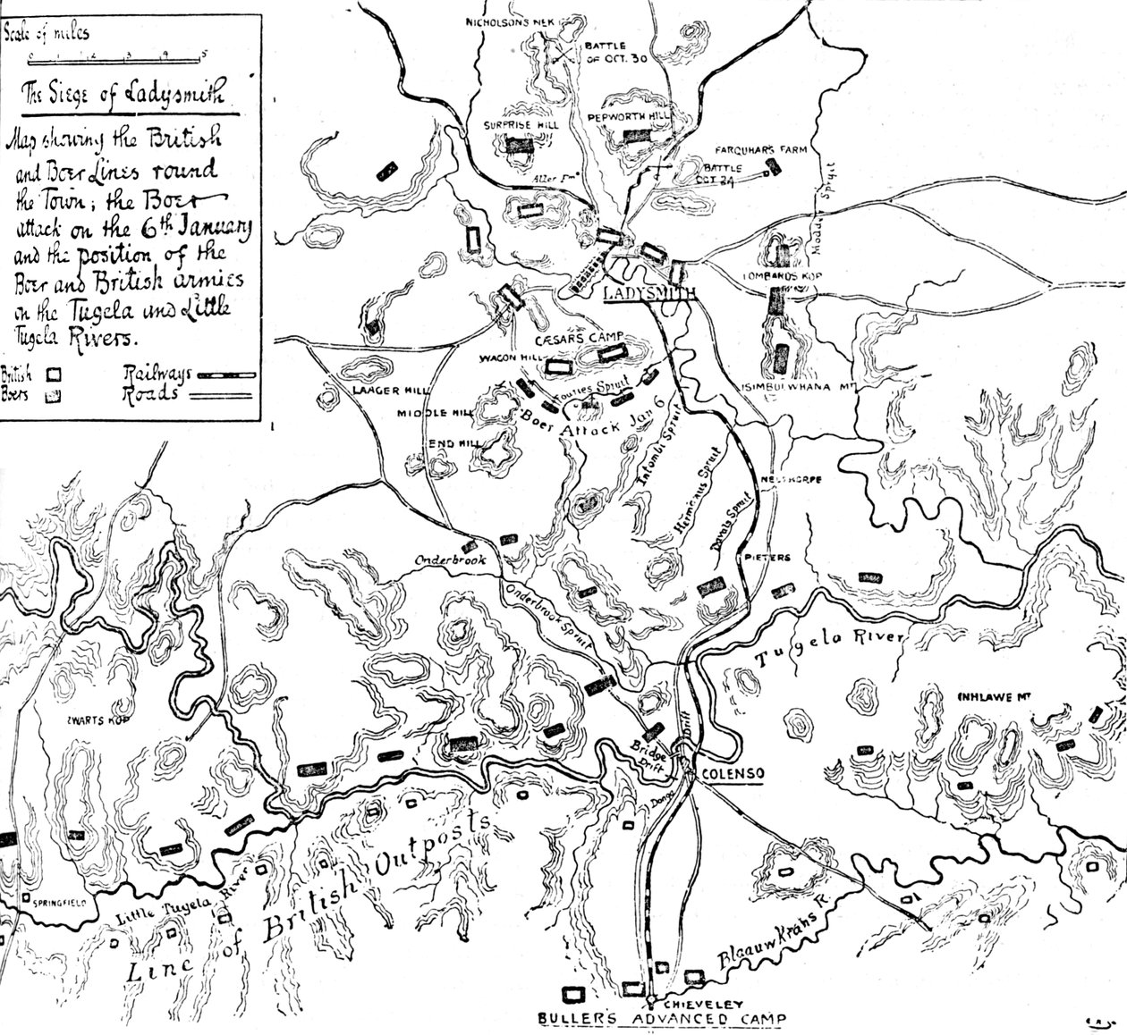 Ladysmith ostroma, 1899, 1902 alkotó: Unbekannt