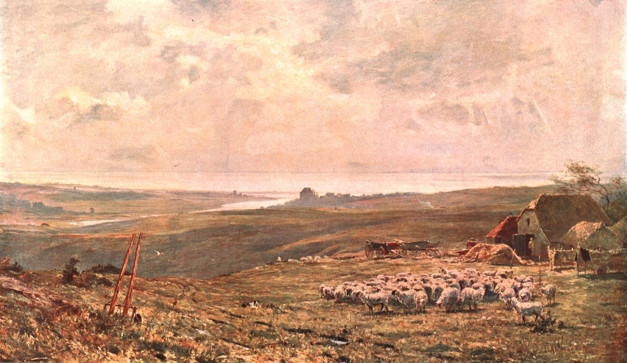 A felhő ezüst bélése, 1890, c1902. alkotó: Unbekannt