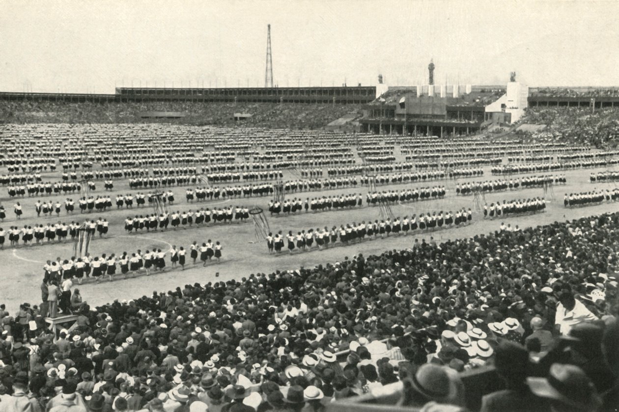 Az 1938-as Sokol Fesztivál, 1947. alkotó: Unbekannt