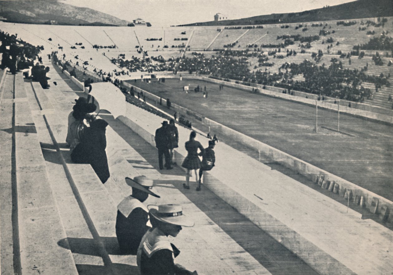 Stadion, Athén, 1913 alkotó: Unbekannt