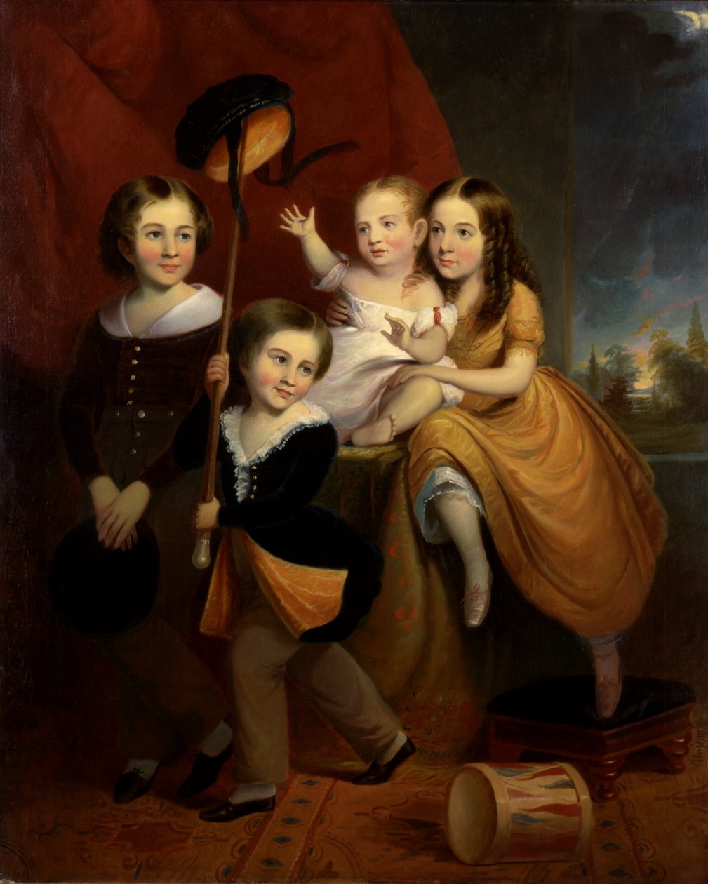 Stephens Children, kb. 1845. alkotó: Unbekannt