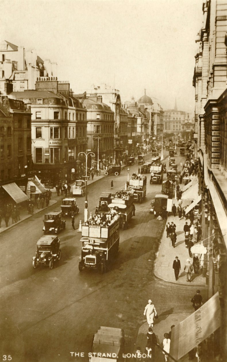 The Strand, London, 1929. alkotó: Unbekannt