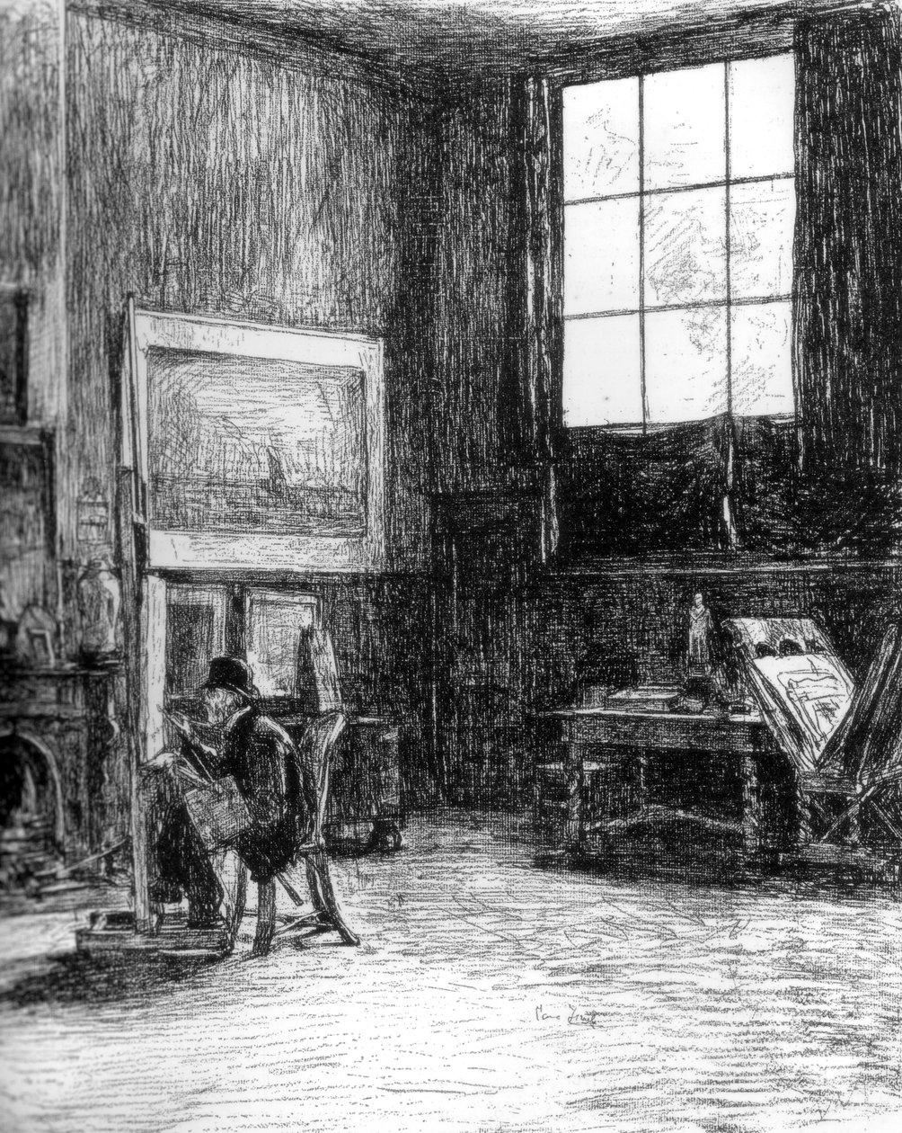 The Studio North, 1880-1882 alkotó: Unbekannt
