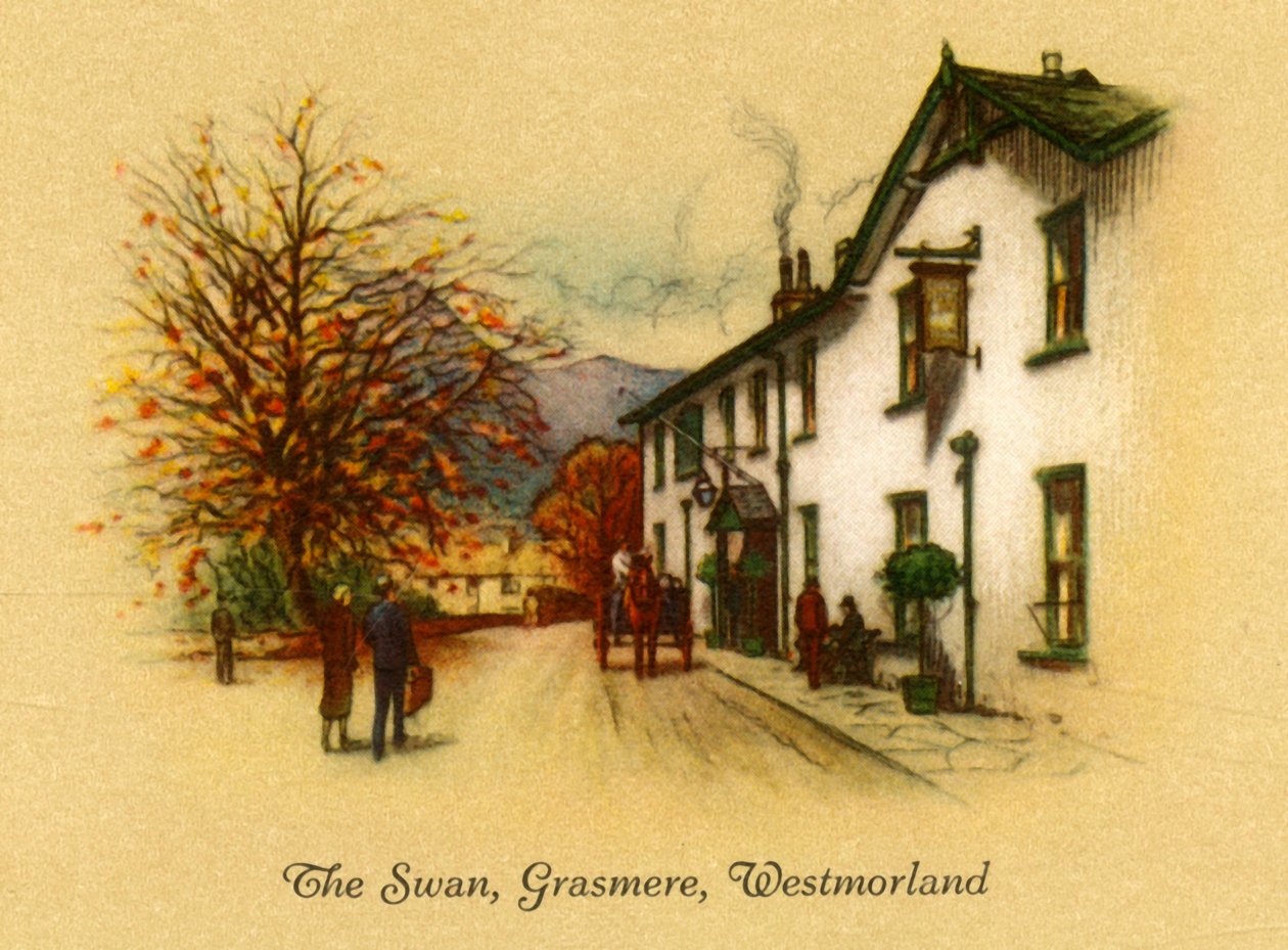 A hattyú, Grasmere, Westmorland, 1939. alkotó: Unbekannt