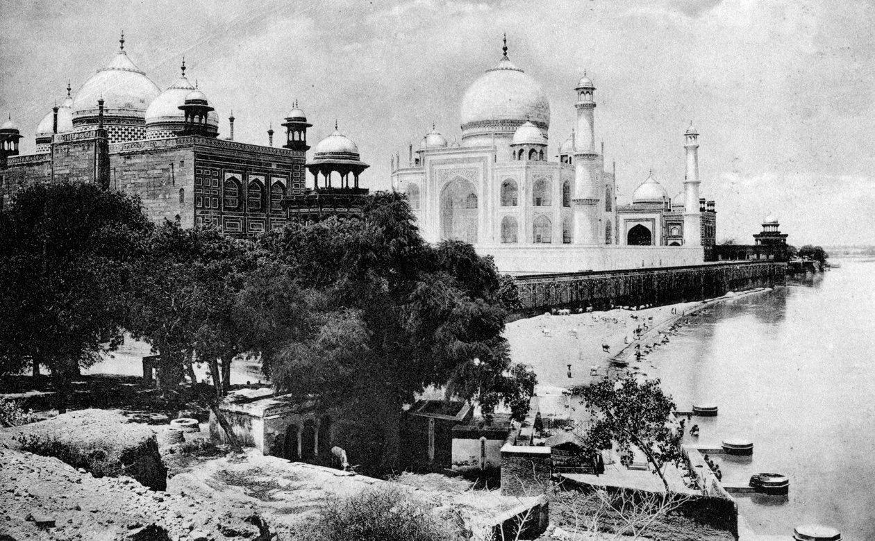 A Taj Mahal, Agra, XX. század alkotó: Unbekannt