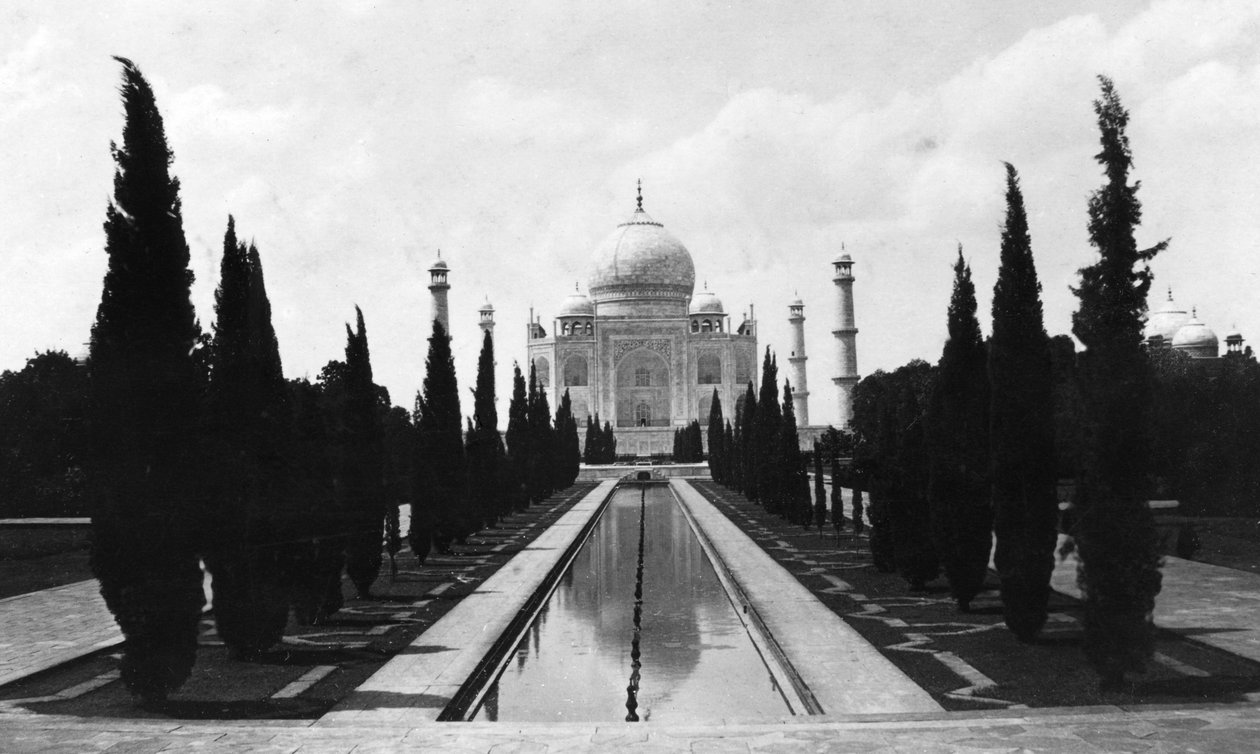 A Taj Mahal, Agra, India, 1916–1917 alkotó: Unbekannt
