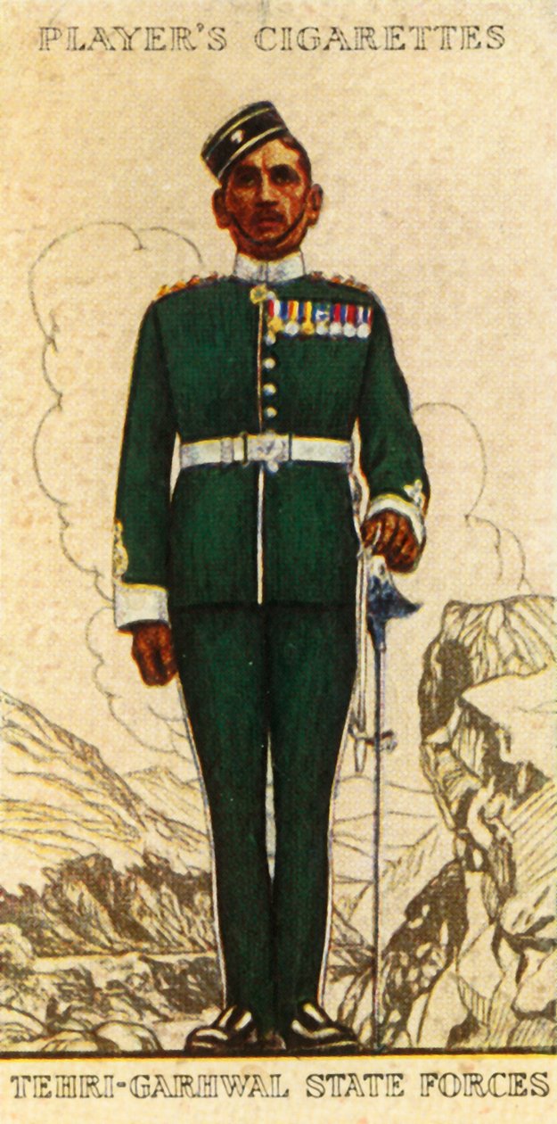 A Tehri-Garhwal Állami Erők, 1936. alkotó: Unbekannt
