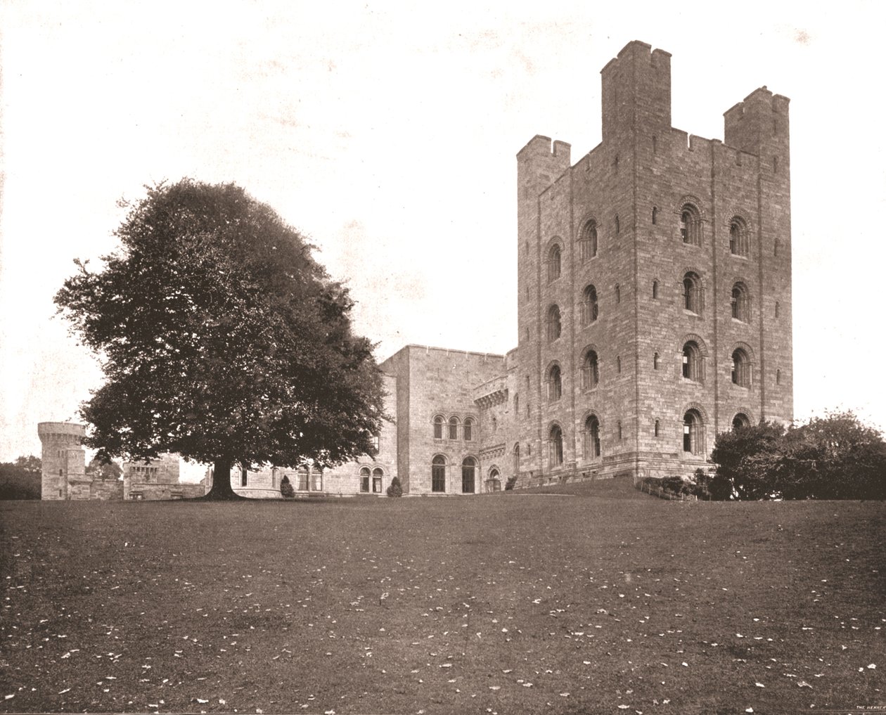 A Penrhyn-i torony, Caernarvonshire, Wales, 1894. alkotó: Unbekannt