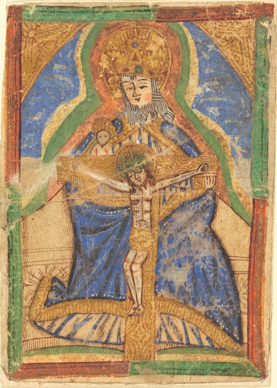 A Szentháromság c. 1500. alkotó: Unbekannt