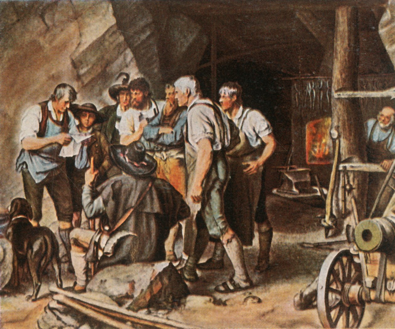 A tiroli lázadás, 1809, 1936. alkotó: Unbekannt