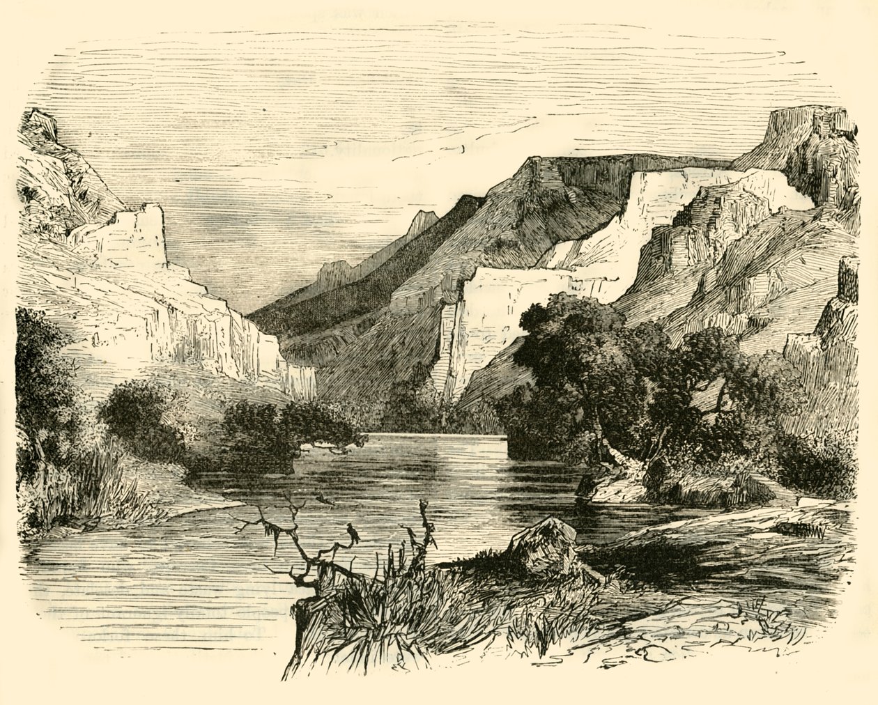 Tempe völgye, 1890. alkotó: Unbekannt