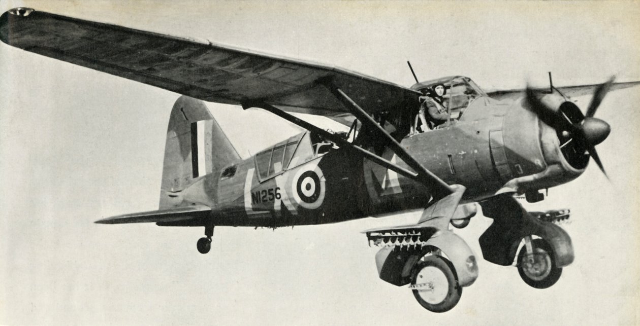 A Westland Lysander, 1941. alkotó: Unbekannt