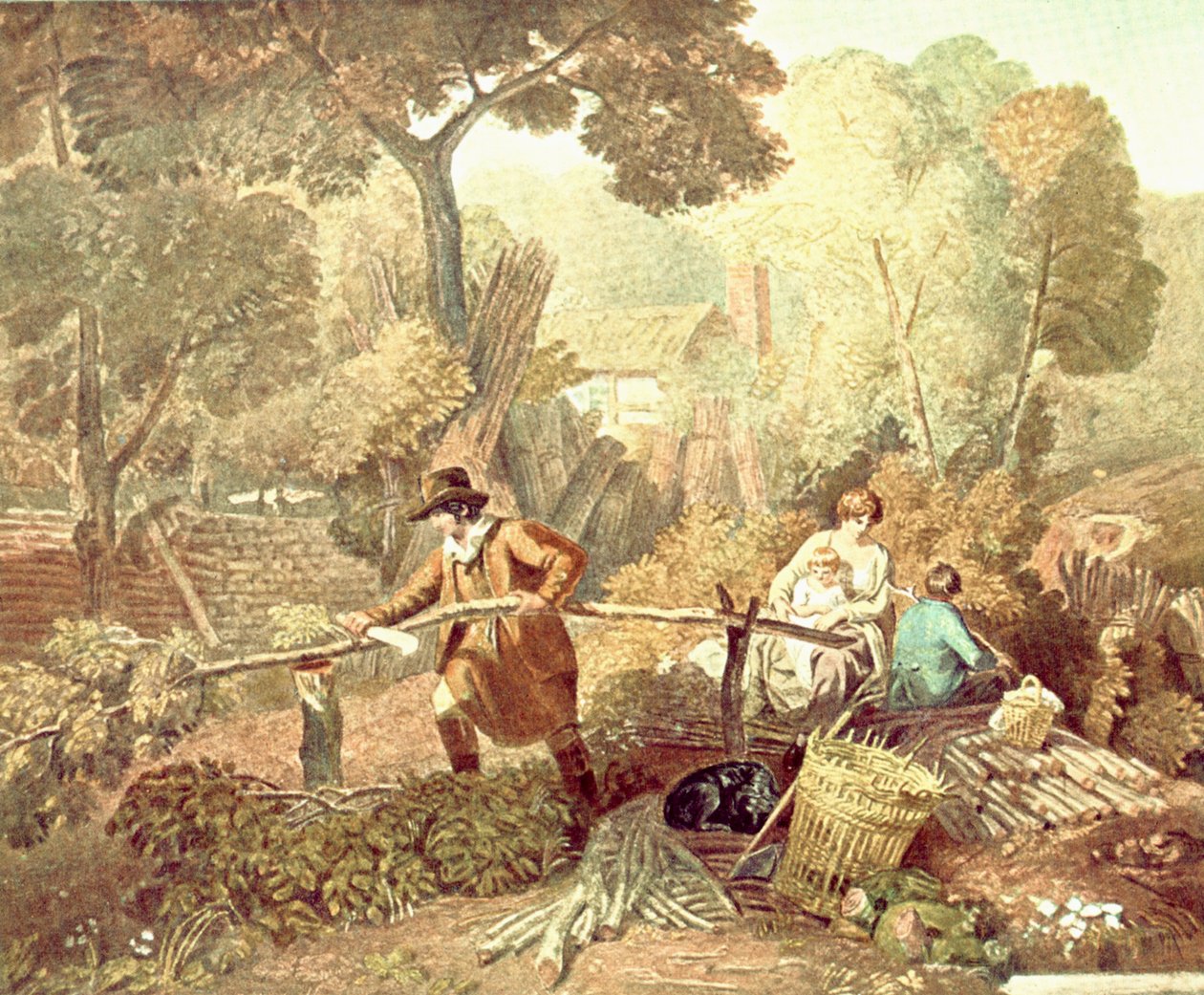 A favágó, 1812, c1900. alkotó: Unbekannt