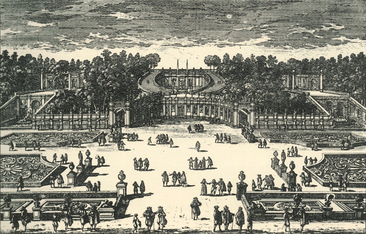A Villa Pamphili amfiteátruma, 1670, 1903. alkotó: Unbekannt