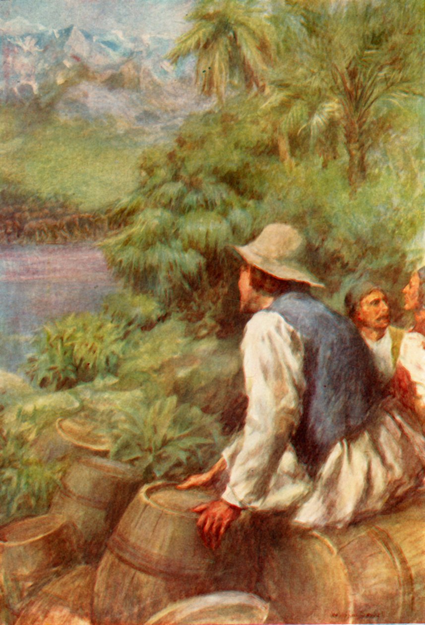 „Az elefántok a vártnak megfelelően jöttek”, 1917. alkotó: Unbekannt
