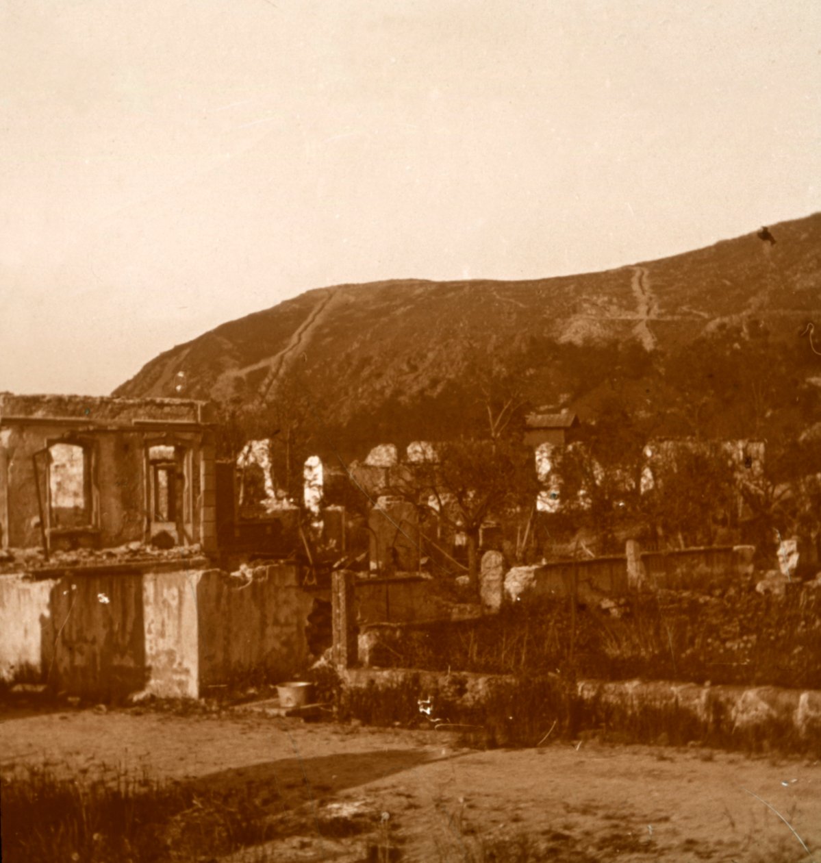 A kioszk, Metzeral, Észak-Franciaország, 1914-c1918 alkotó: Unbekannt