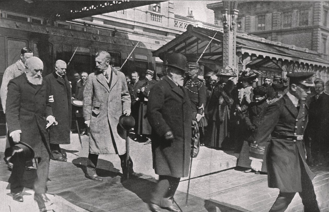 Edward király utolsó pillanatképe, 1910. alkotó: Unbekannt