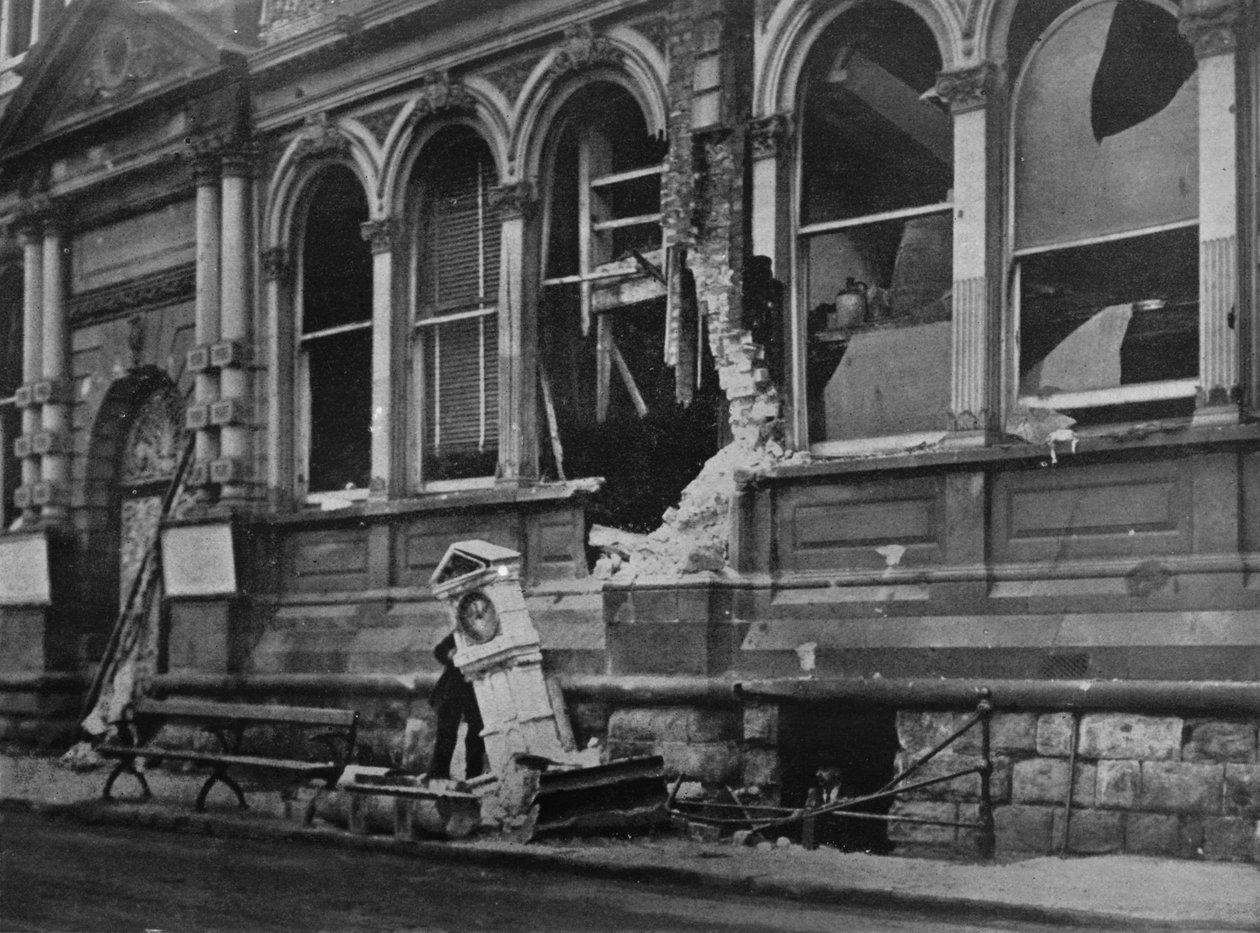 A haditengerészeti rajtaütés a keleti parton, 1914. alkotó: Unbekannt