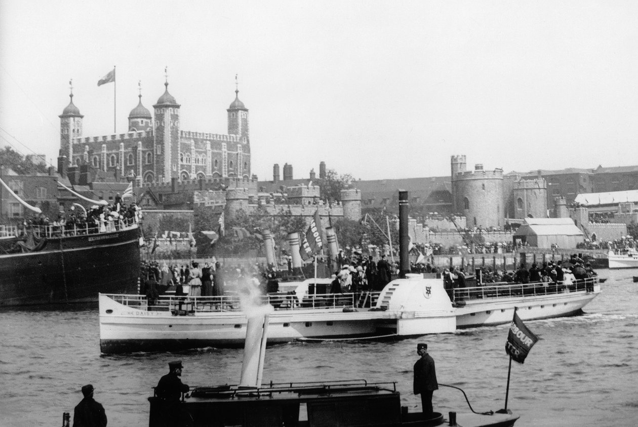 A Tower Bridge megnyitása, London, 1894 alkotó: Unbekannt