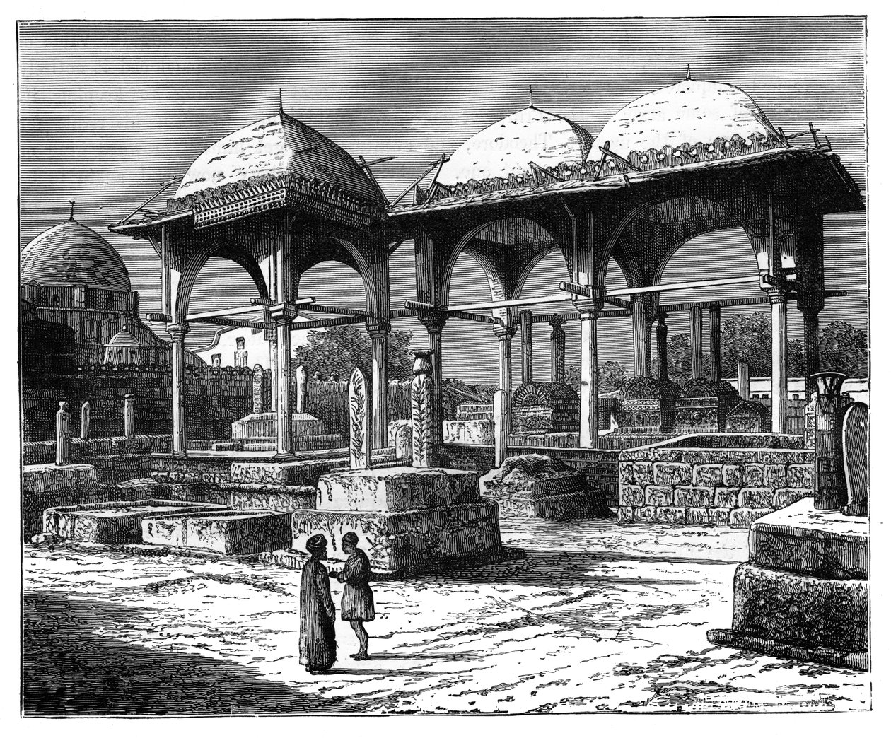 A mamelukok sírja, 1890 alkotó: Unbekannt