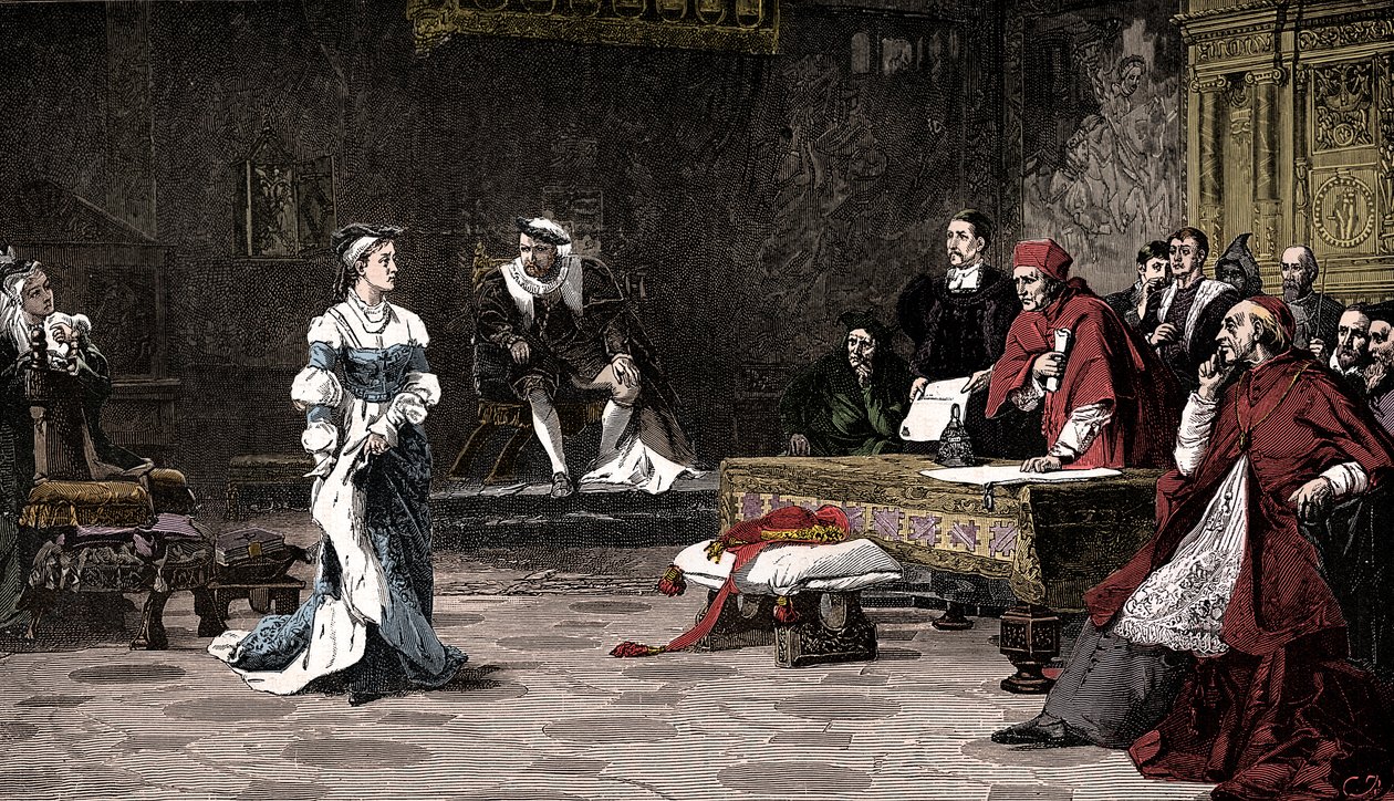 Katalin királyné pere, 1529 1905. alkotó: Unbekannt