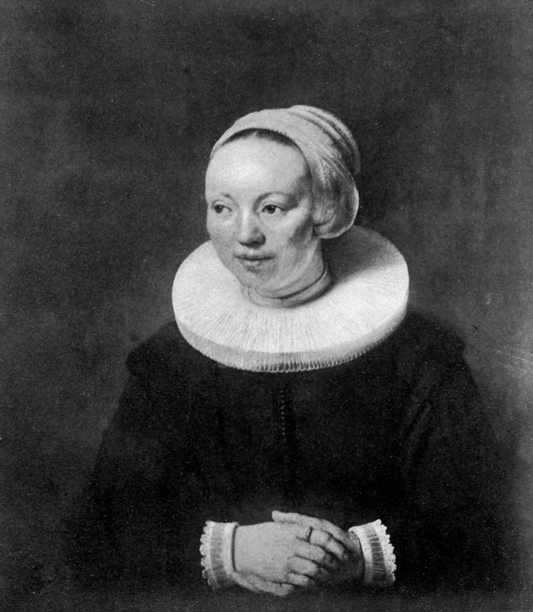 Nicolas Berghem felesége, 1647, 1901 alkotó: Unbekannt