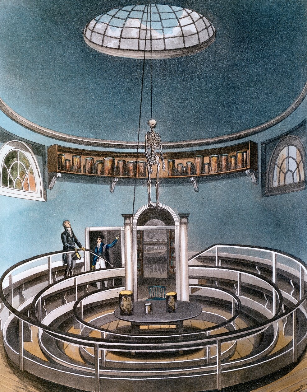 Theatre of Anatomy, Cambridge, 1815 alkotó: Unbekannt