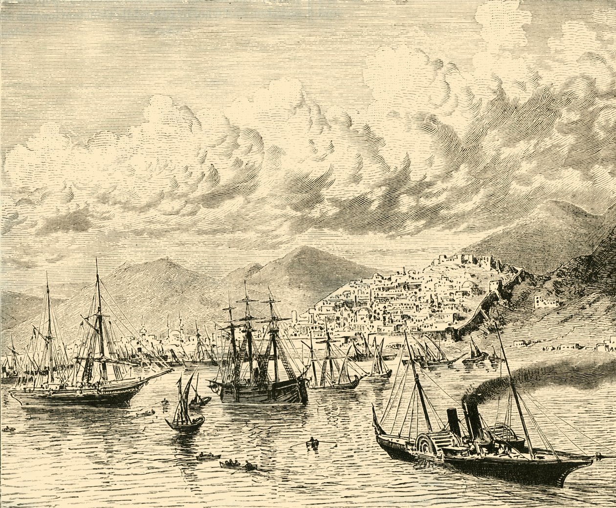 Thessalonika, 1890. alkotó: Unbekannt