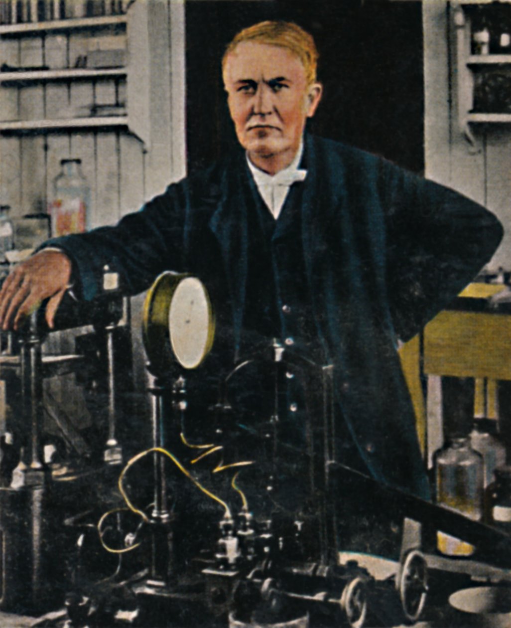 Thomas Alba Edison 1847-1931, 1934. alkotó: Unbekannt
