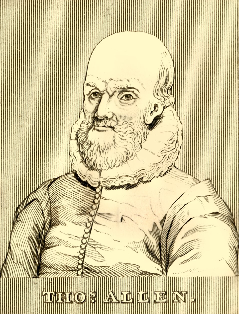 Thomas Allen, 1542-1632, 1830. alkotó: Unbekannt