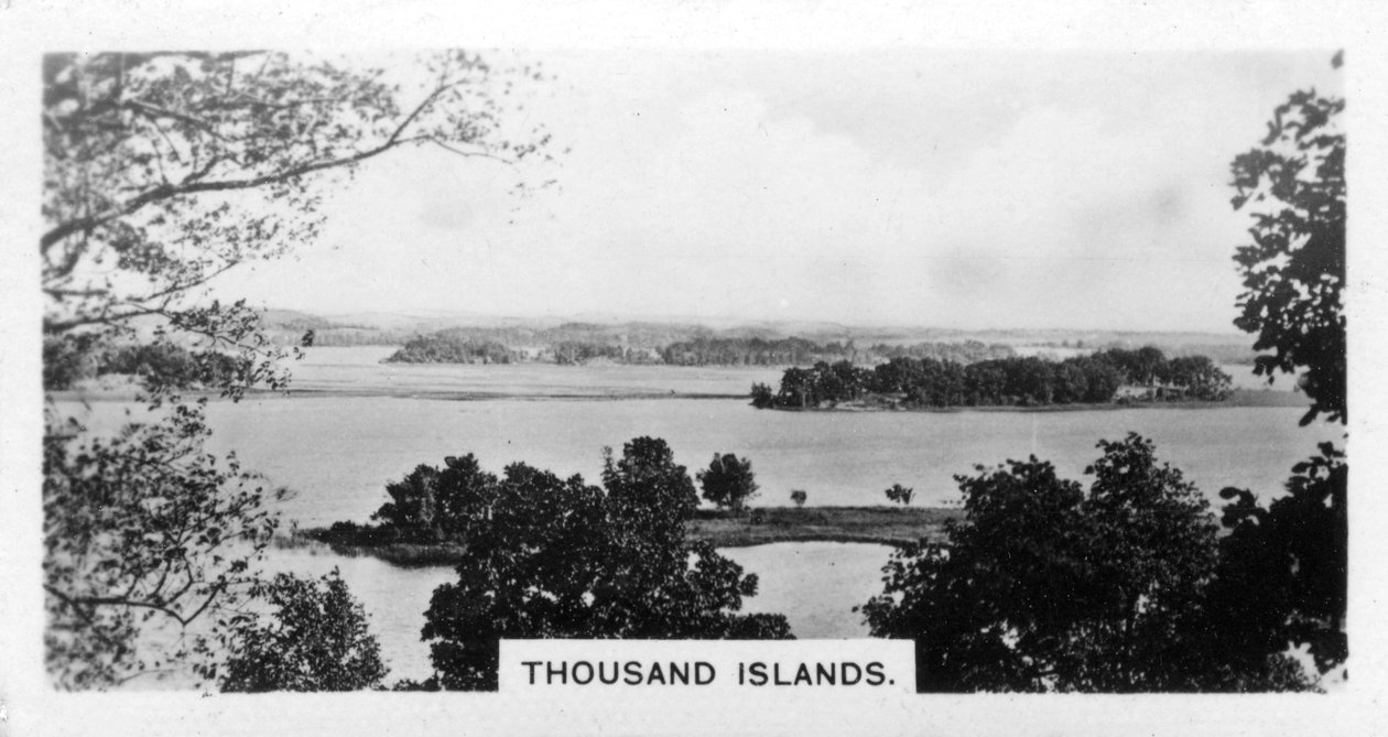 Thousand Islands, St Lawrence River, Kanada, 1920-as évek alkotó: Unbekannt