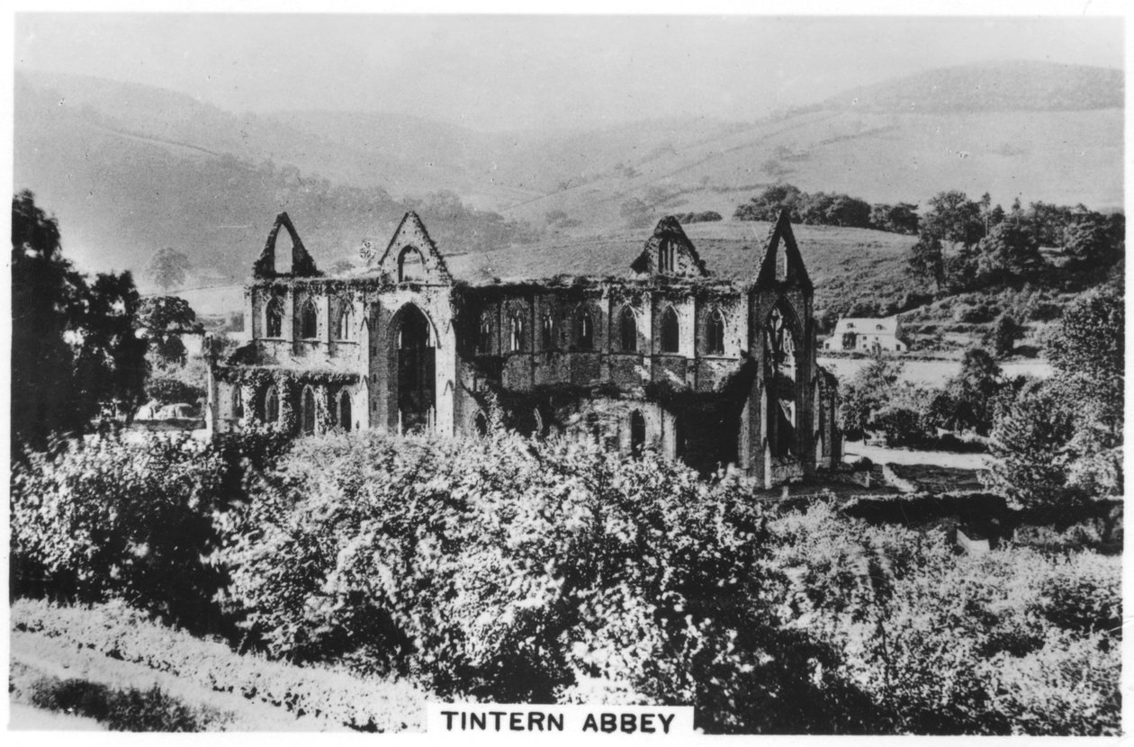 Tintern Abbey, Monmouthshire, Wales, 1937 alkotó: Unbekannt