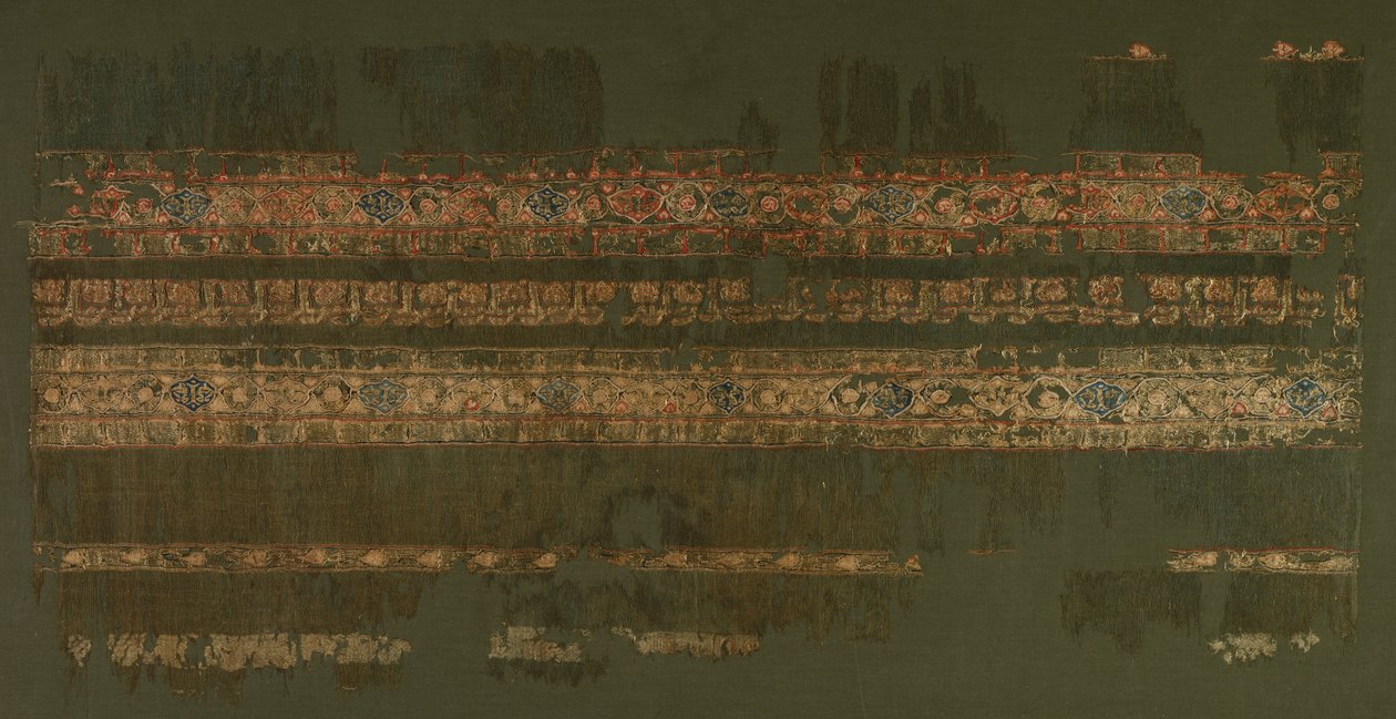 Tiraz arannyal, 1094-1101. alkotó: Unbekannt