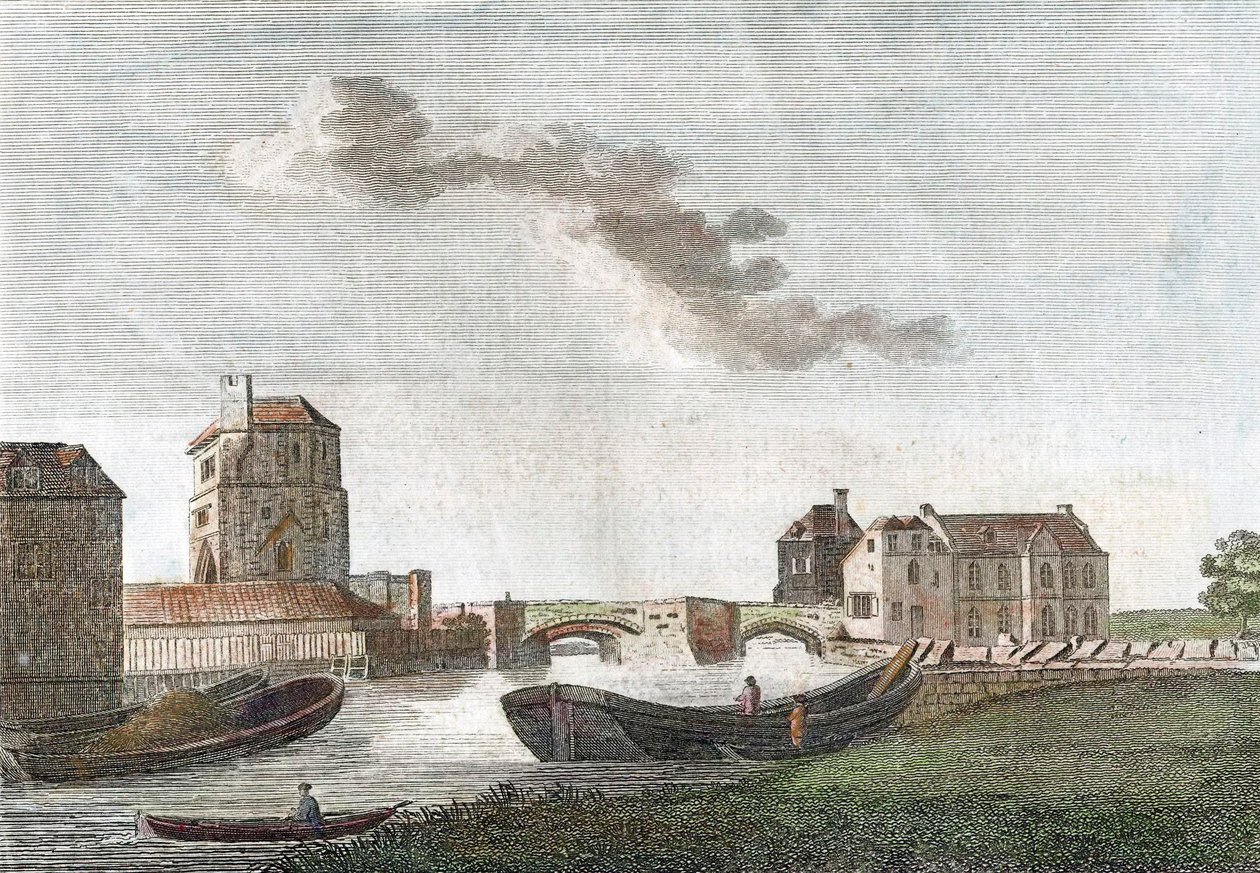 A Ferences kolostor tornya, Oxford, 1788 alkotó: Unbekannt