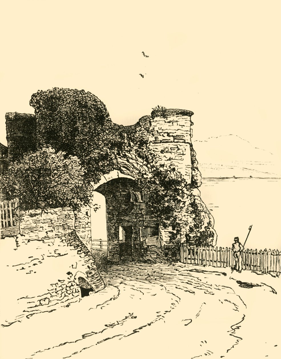 Town Gate, Winchelsea, 1898. alkotó: Unbekannt