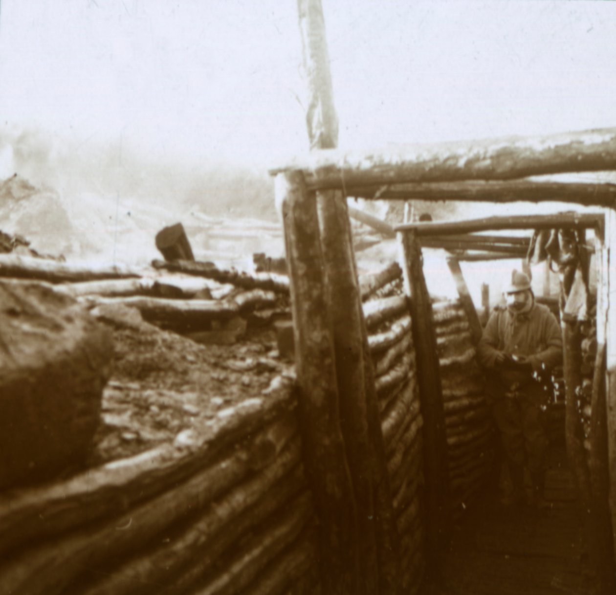 Árkok, Artois, Észak-Franciaország, 1914-c1918 alkotó: Unbekannt
