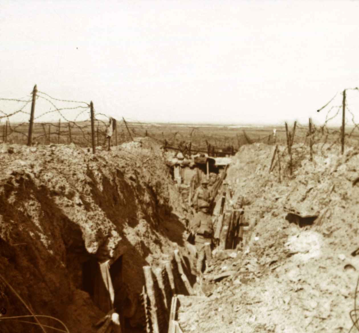 Árkok, c1914-c1918 alkotó: Unbekannt