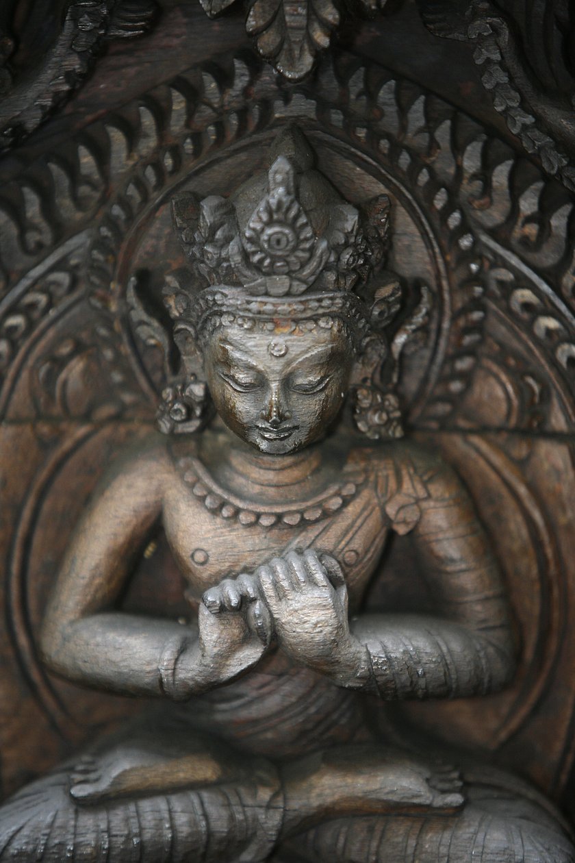 Vairocana, Ötödik Buddha, Katmandu, Nepál alkotó: Unbekannt