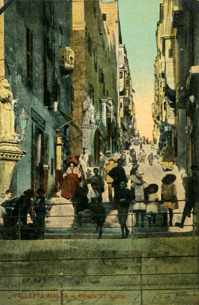 Valletta, Málta – St. Lucia, 1918-c1939. alkotó: Unbekannt