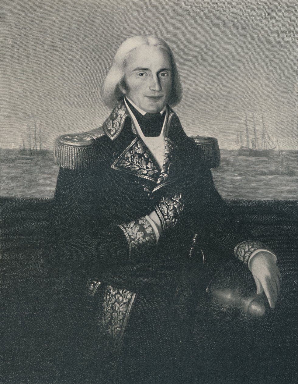 François-Paul Brueys DAigalliers admirális, 1790-es évek, 1896 alkotó: Unbekannt