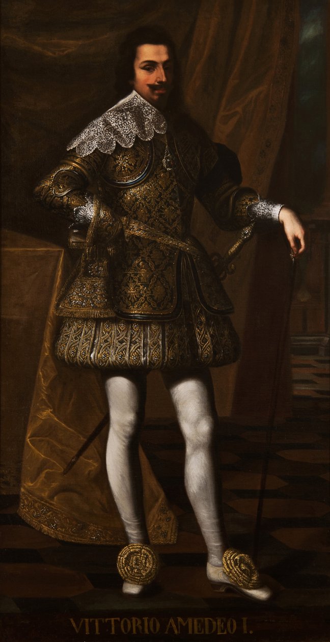 I. Viktor Amadeus 1587-1637, Savoyai herceg alkotó: Unbekannt