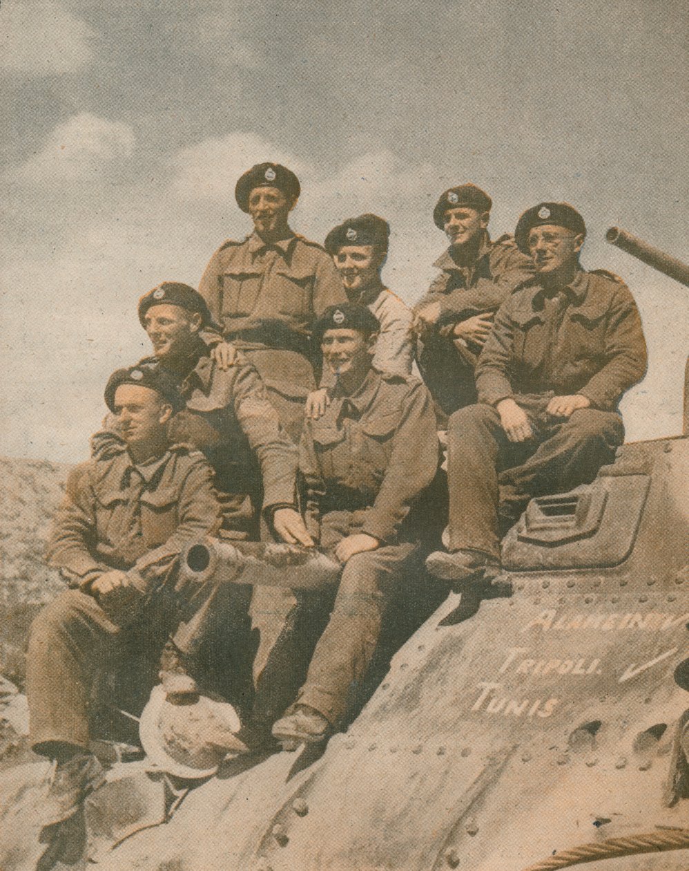 A Mareth-vonal győztesei, 1943 alkotó: Unbekannt