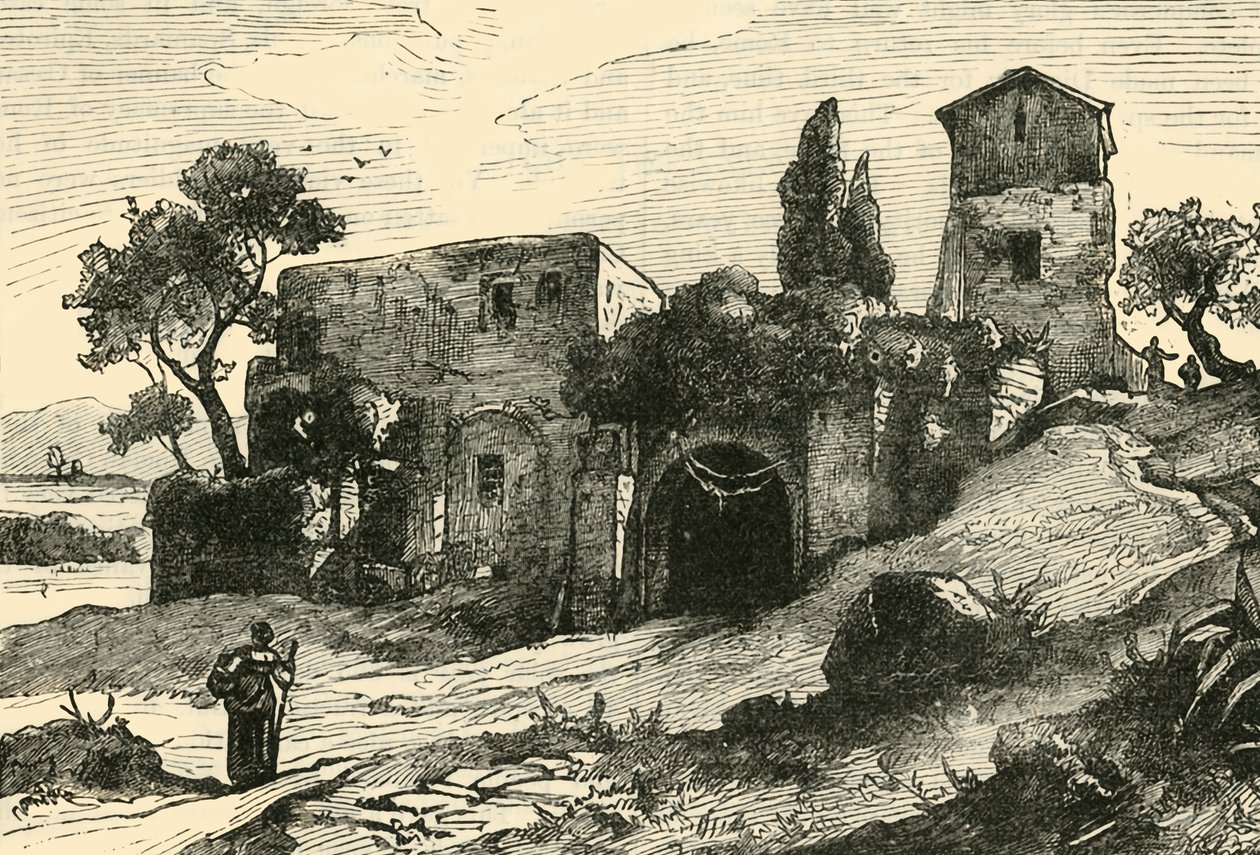 Kilátás a Sallust kertjéből, 1890. alkotó: Unbekannt