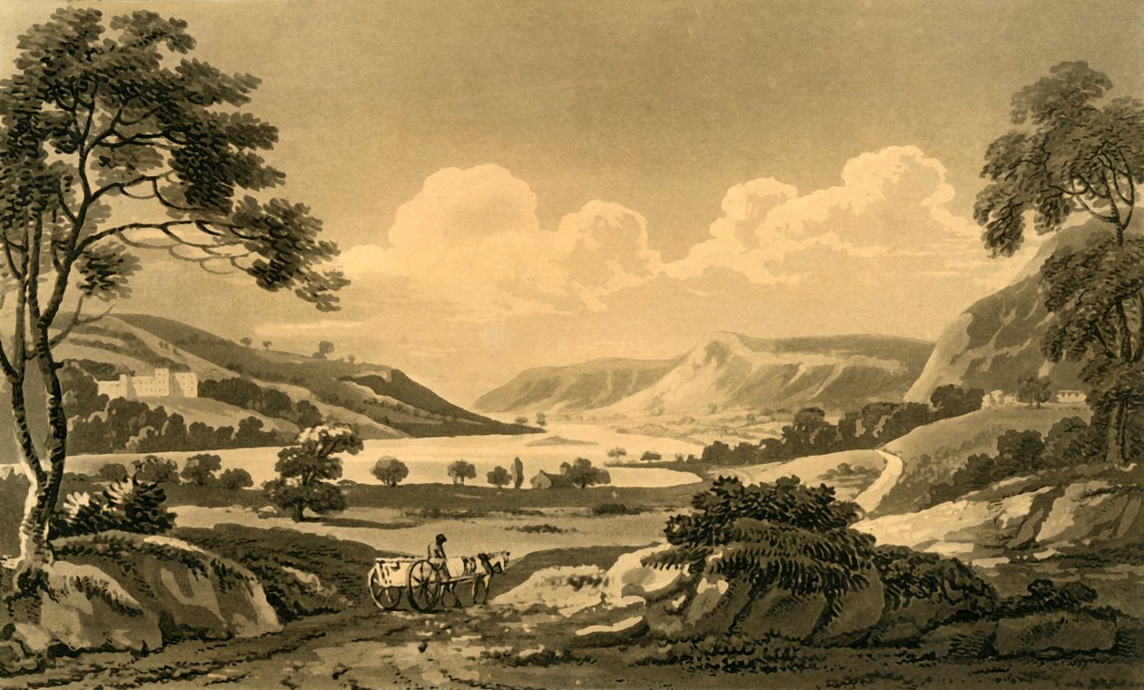 Kilátás Gonrie kocsijában, 1802. alkotó: Unbekannt